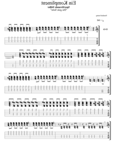 Runterladen: Sportfreunde Stiller - Ein Kompliment Akkorde für Gitarre